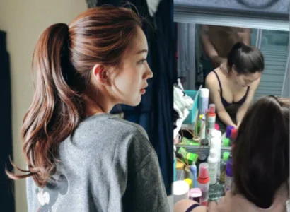 Người đẹp chổng đít ra nhét vào ngay
