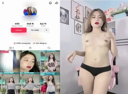 Cuộc chơi với em Tiktoker da trắng ngon cực phẩm